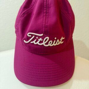 Pink Titleist Golf Hat